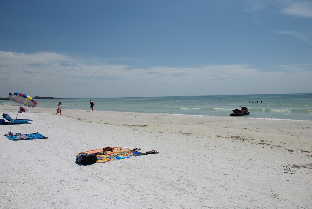 Florida beach picture by Flickr user Adam Caudill